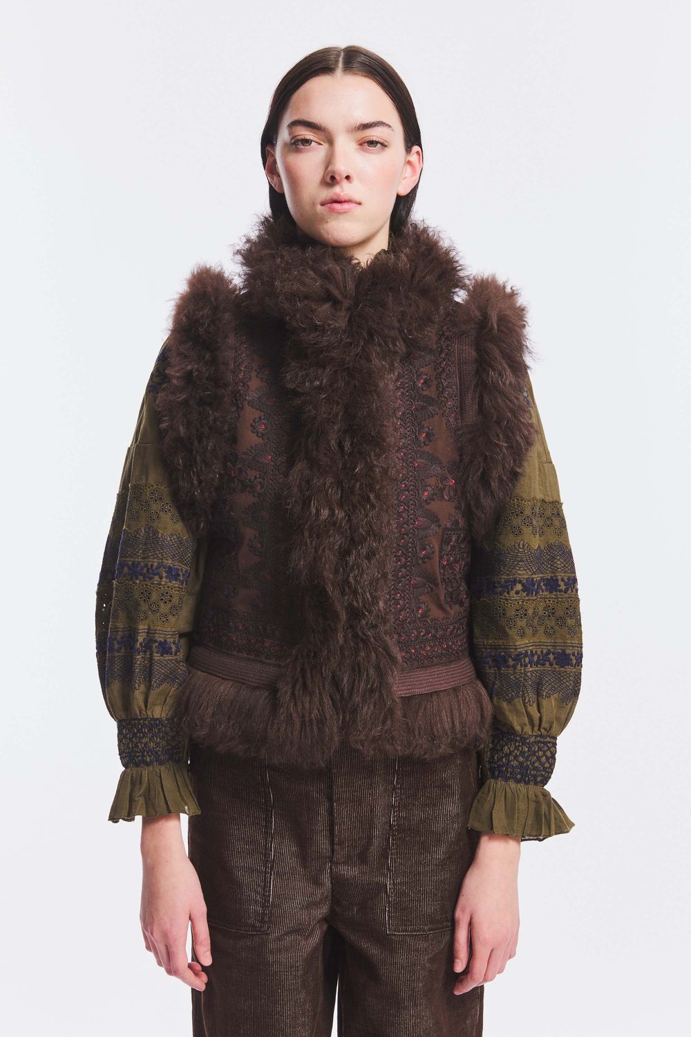 ANTIK BATIK - Sando Gilet Chocolat