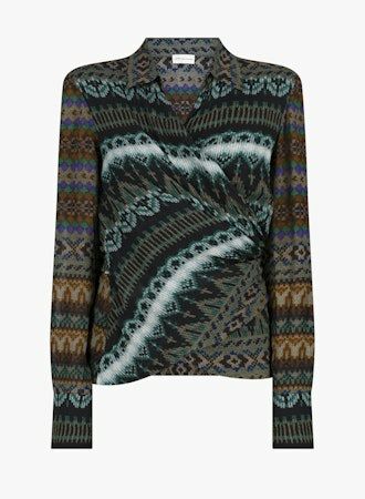 DRIES VAN NOTEN - Cadea Shirt (Dark Brown)