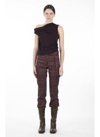 DRIES VAN NOTEN - Henray Top (Burgundy)