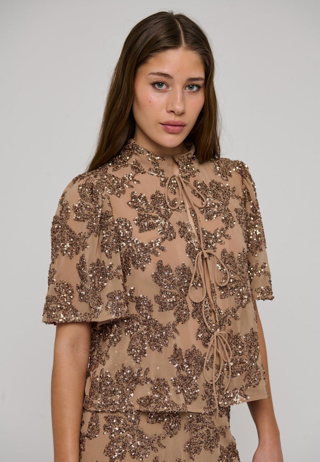 DEA KUDIBAL - AriaDEA NS-Jacket with bows Lumira Floral