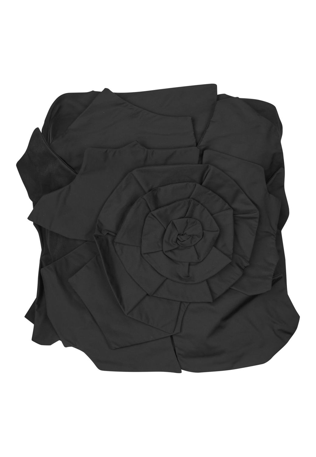 DEA KUDIBAL - ThereseDEA NS-Flower top Black Taffeta