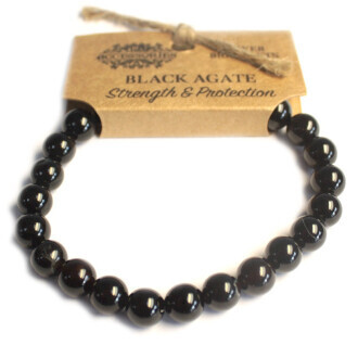 Black Agate Power Bracelet