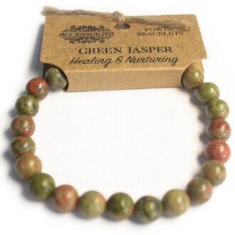 Green Jasper Power Bracelet