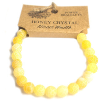 Honey Crystal Power Bracelet