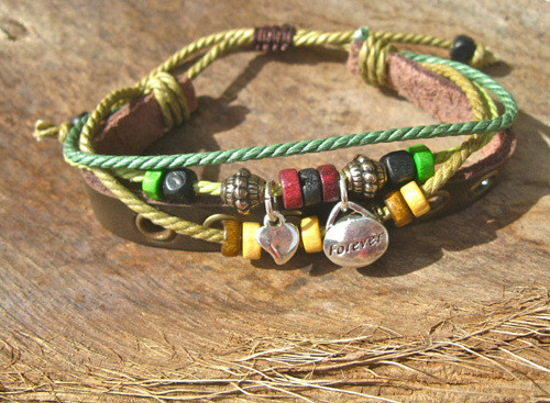 EVERLASTING LOVE bracelet ~ NaturalSoul, rosemary