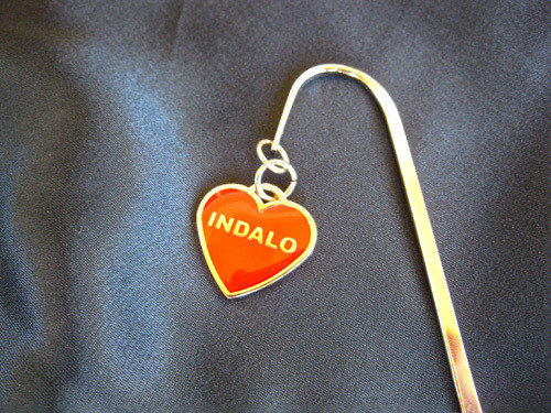Indalo heart bookmark