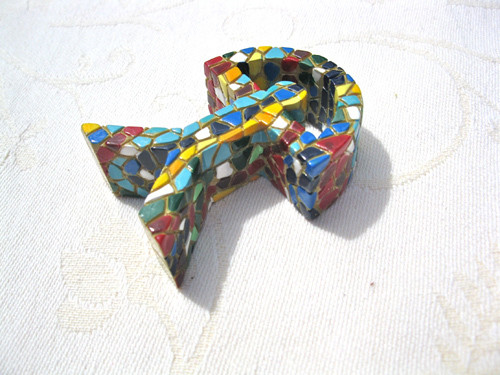 Mosaic Indalo statuette