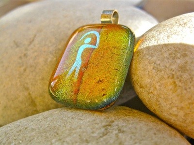Necklaces: Glass + Lourdes