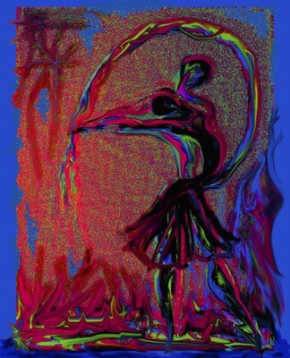 Indalo Rhythm + Rainbow ~ Art for Download