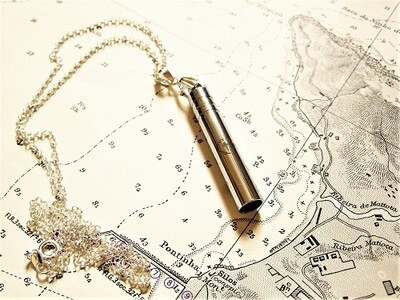 Travellers Cross Whistle necklace - sAfe Jewellery