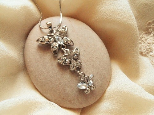 Butterfly necklace ~ for the journey