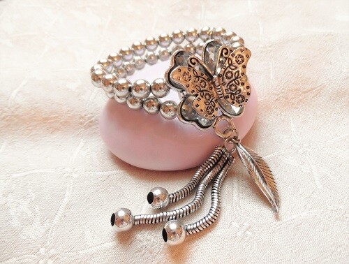 Big bold butterfly bracelet