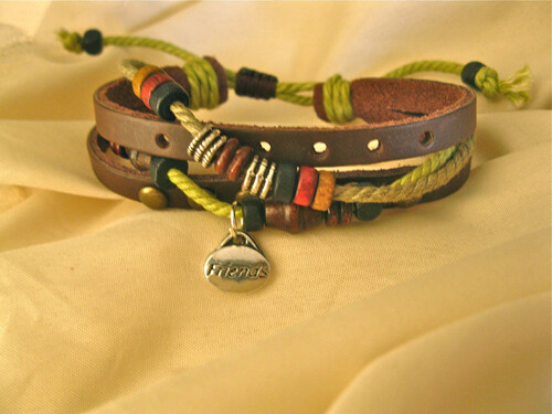 FRIENDSHIP bracelet ~ NaturalSoul, sorrel