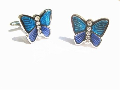 Butterfly cufflinks - gift for big hopes and grand aspirations