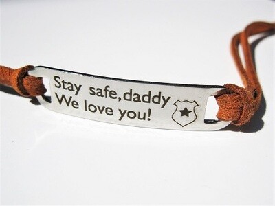 Safety jewellery - gift for Daddy