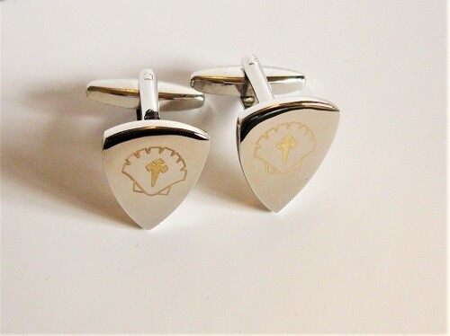 sAfe Jewellery - Travellers Shield cufflinks