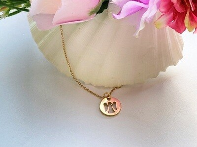 Wellbeing jewellery or Get Well Soon present - Guardian Angel necklace