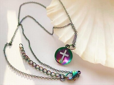 Faith necklace to wish wellbeing and good health