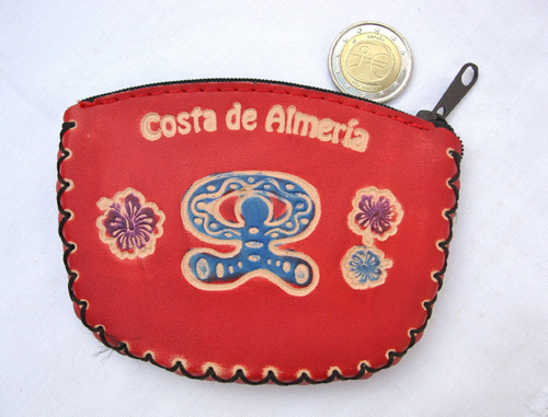Spanish Leather Purse ~ Indalo de Almeria