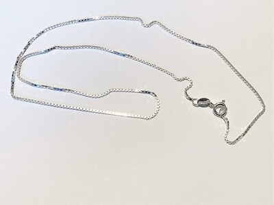 Box chain - 925 sterling silver