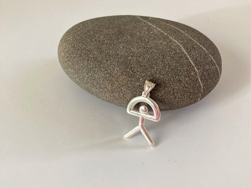 Indalo pendant ~ classic, silver