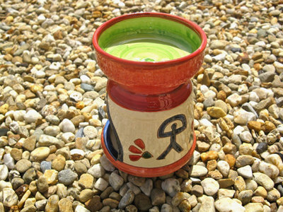 Tea light oil burner ~ Indalo