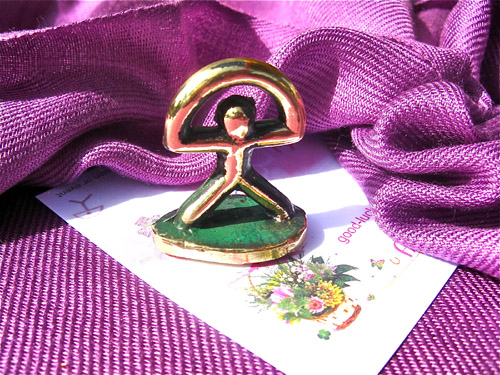 Lucky Indalo statuette ~ bronze, classic