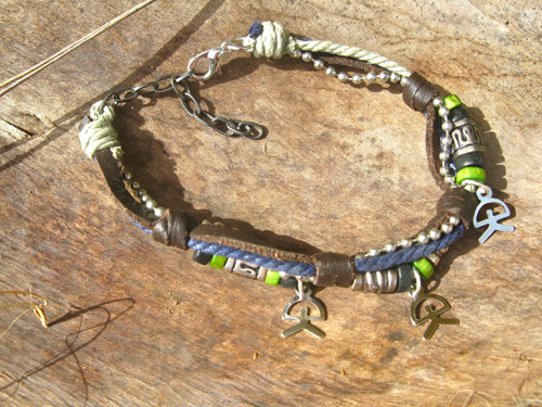 Indalo NaturalSoul bracelet ~ lucky trio