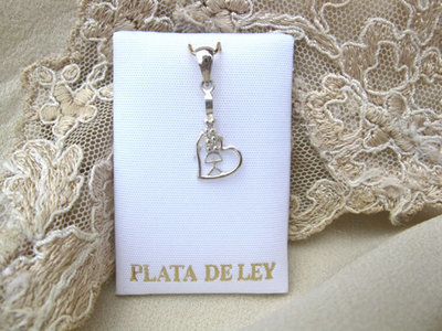 Indalo heart ~ tiny, silver