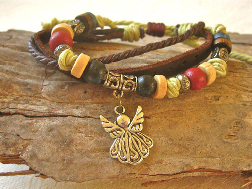 Guardian angel bracelet ~ NaturalSoul, pimenta