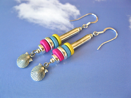 Zodiac charm earrings ~ nazca