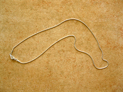 Snake chain - silver plated
