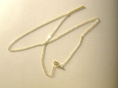 Trace chain - 9ct yellow gold