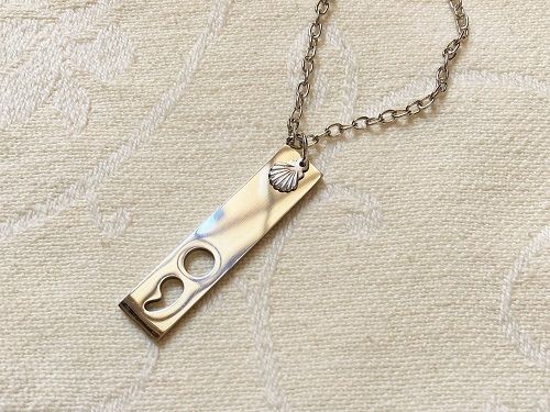 SemiColon necklace gift for mental health, NECKLACE material: Silver-plated NECKLACE