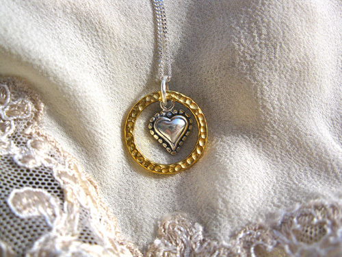 Eternal Love necklace ~ silver