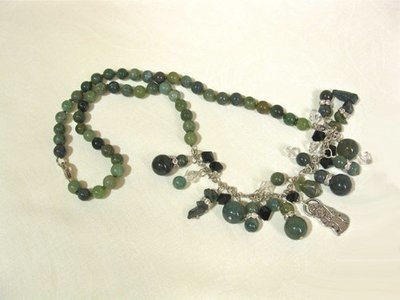 Indian Agate necklace ~ CUIDAME