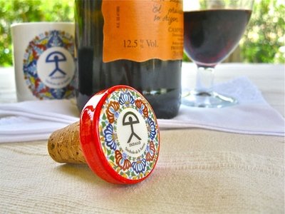Wine stoppers ~ Indalo, round