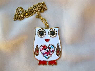 Owl necklace for fun - and love