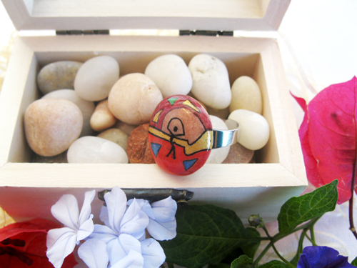 Charm ring ~ Joy
