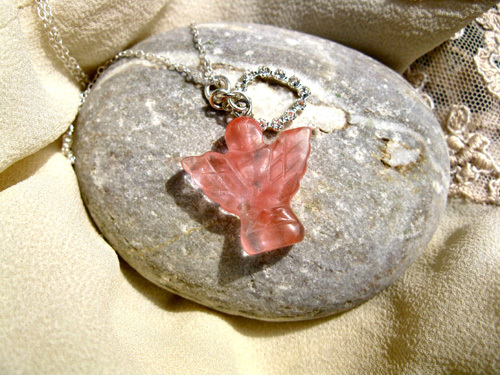 GUARDIAN ANGEL spiritual necklace ~ Gloria