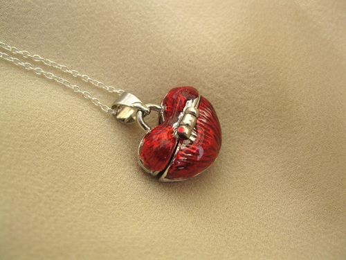Wishing necklace ~ little heart