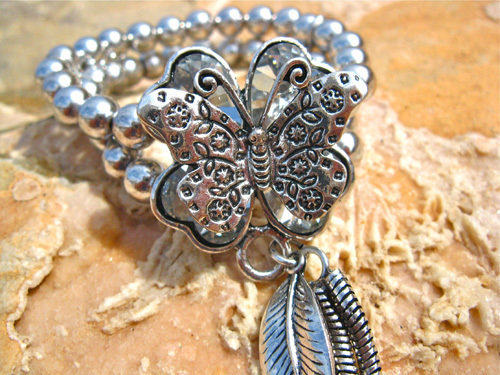 A big bold butterfly bracelet