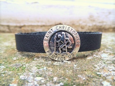 St Christopher bracelet for safe travels