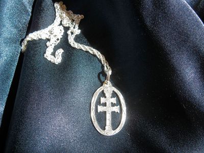 Sterling Caravaca cross jewellery