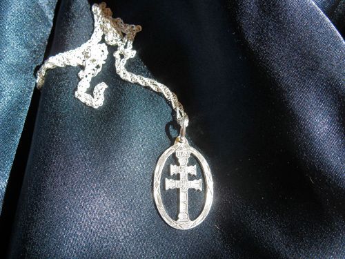 Sterling Caravaca cross jewellery