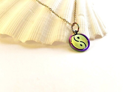 Wellness necklace for better mental health - Yin Yang