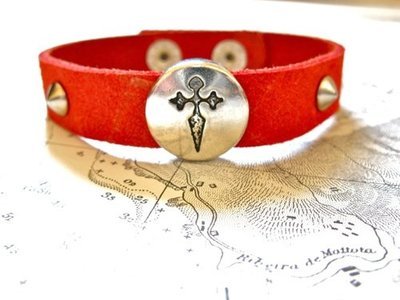 St James cross bracelet of Spain's Camino de Santiago