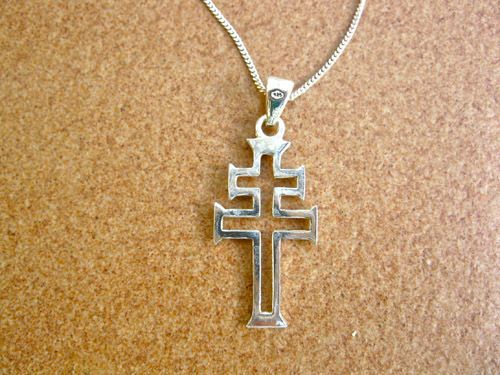 Caravaca cross necklace