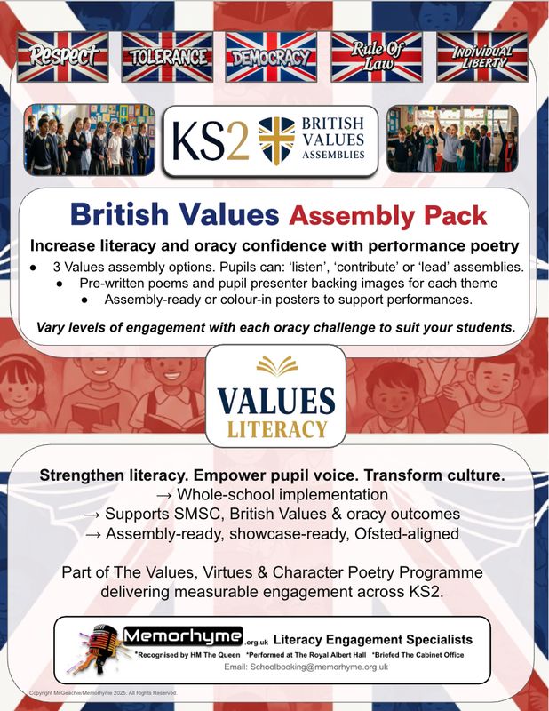 KS2 British Values Asssemblies - Full Assembly Digital Resources