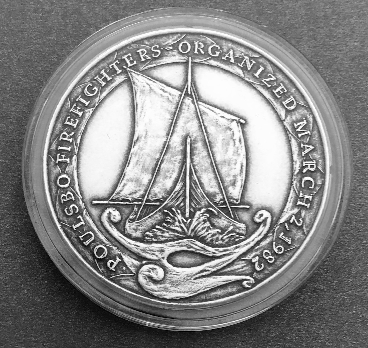 2018 Poulsbo Coin - Silver (Antiqued)